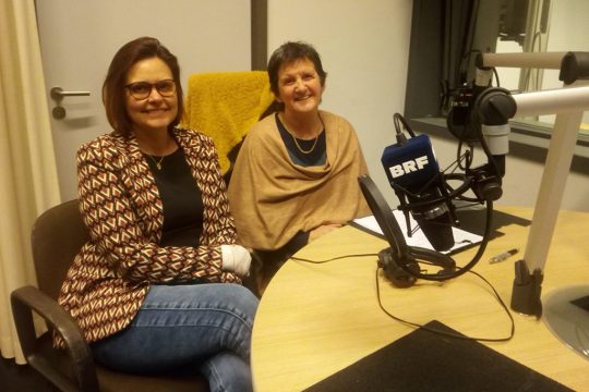 Angelika Jost und Gaby Schröder von der Sozialorganisation Dabei (Bild: privat)