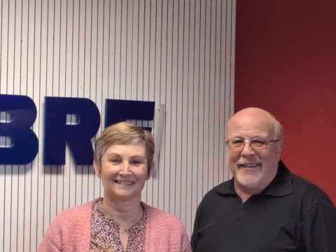 Francine Jost (Präsidentin) und Karl Classens ( Schriftführer) von der Liebhaber Bühne Gemmenich