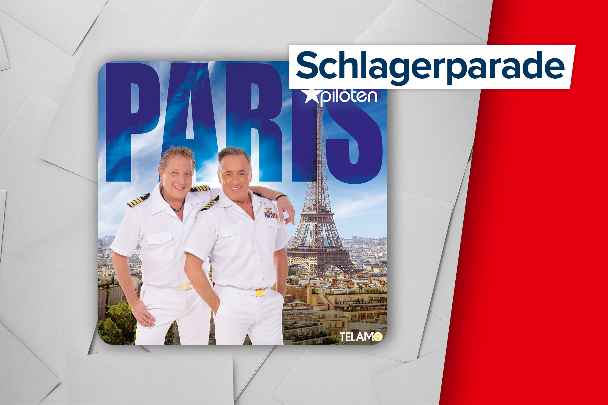 Die Schlagerpiloten - Paris (Cover: Telamo)