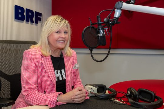 Gaby Baginsky zu Gast im Künstlertreff (Bild: Olivier Krickel/BRF)