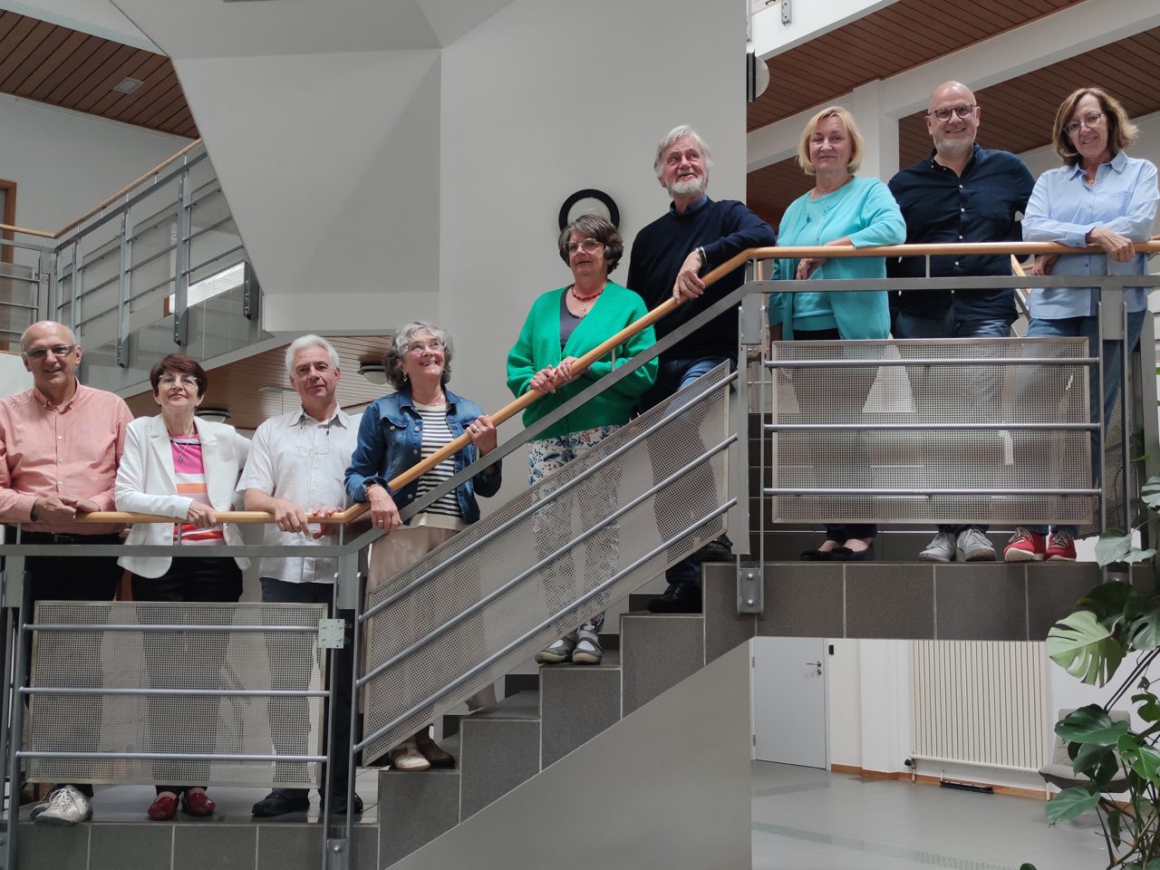 Die Teammitglieder von Glaube Kirche Leben (Bild: Fabian Kühne/BRF)