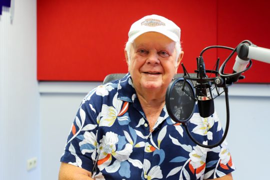 Graham Bonney zu Gast im Künstlertreff (Bild: Julien Claessen/BRF)