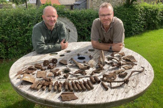 Bernard Collard und Helmut Brüls (Bild: privat)