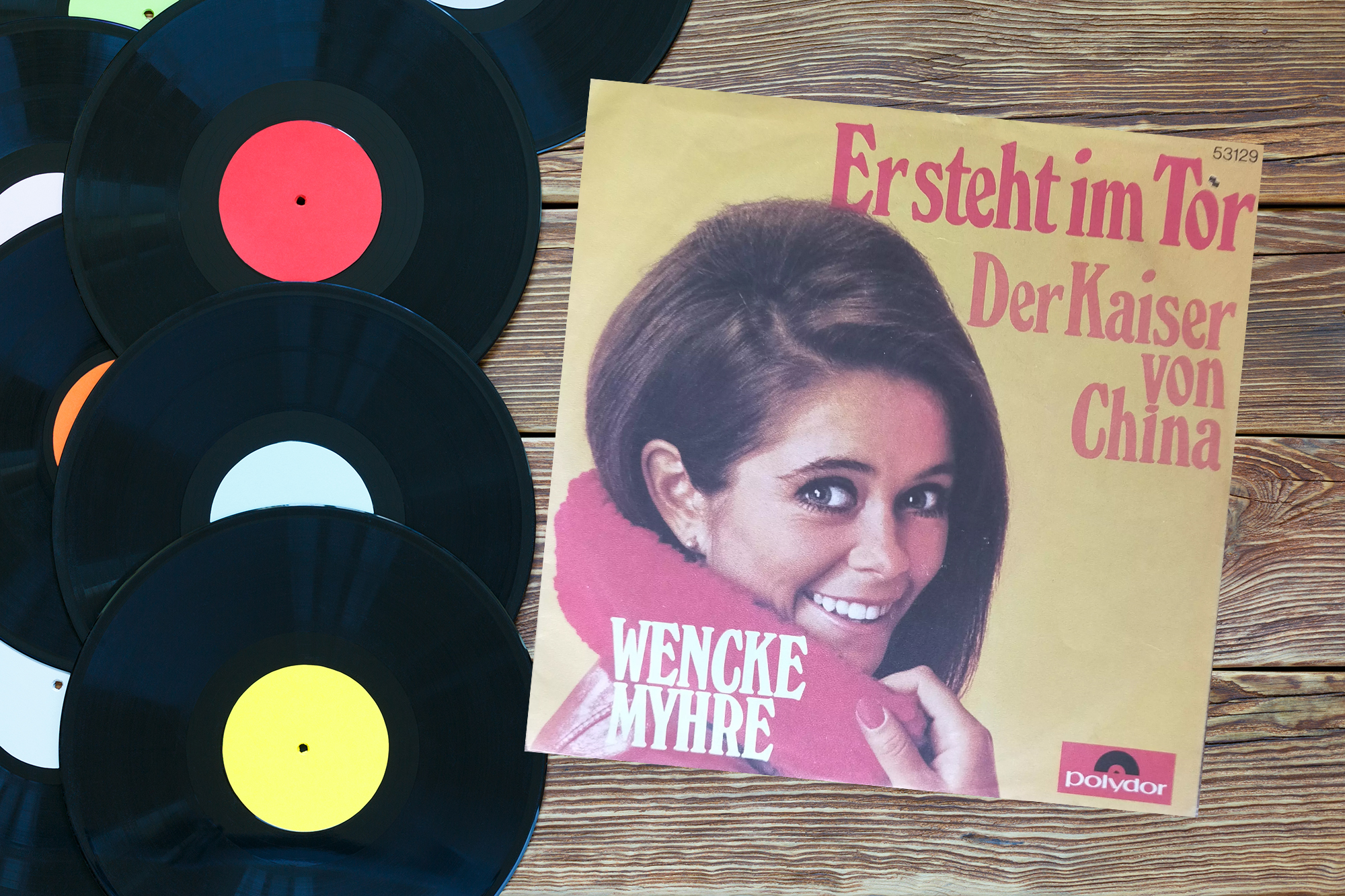 Plattencover: Wencke Myhre - Er steht im Tor