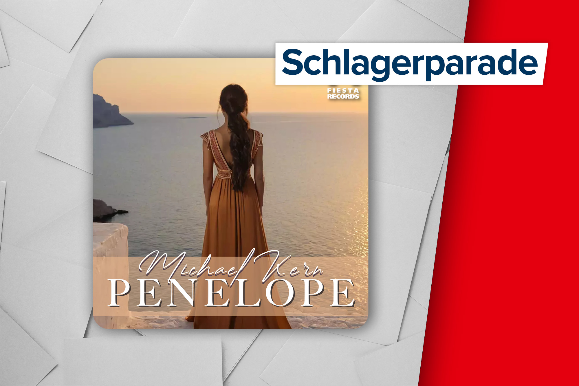 Höchster Neueinstieg in der Schlagerparade: "Penelope" von Michael Kern