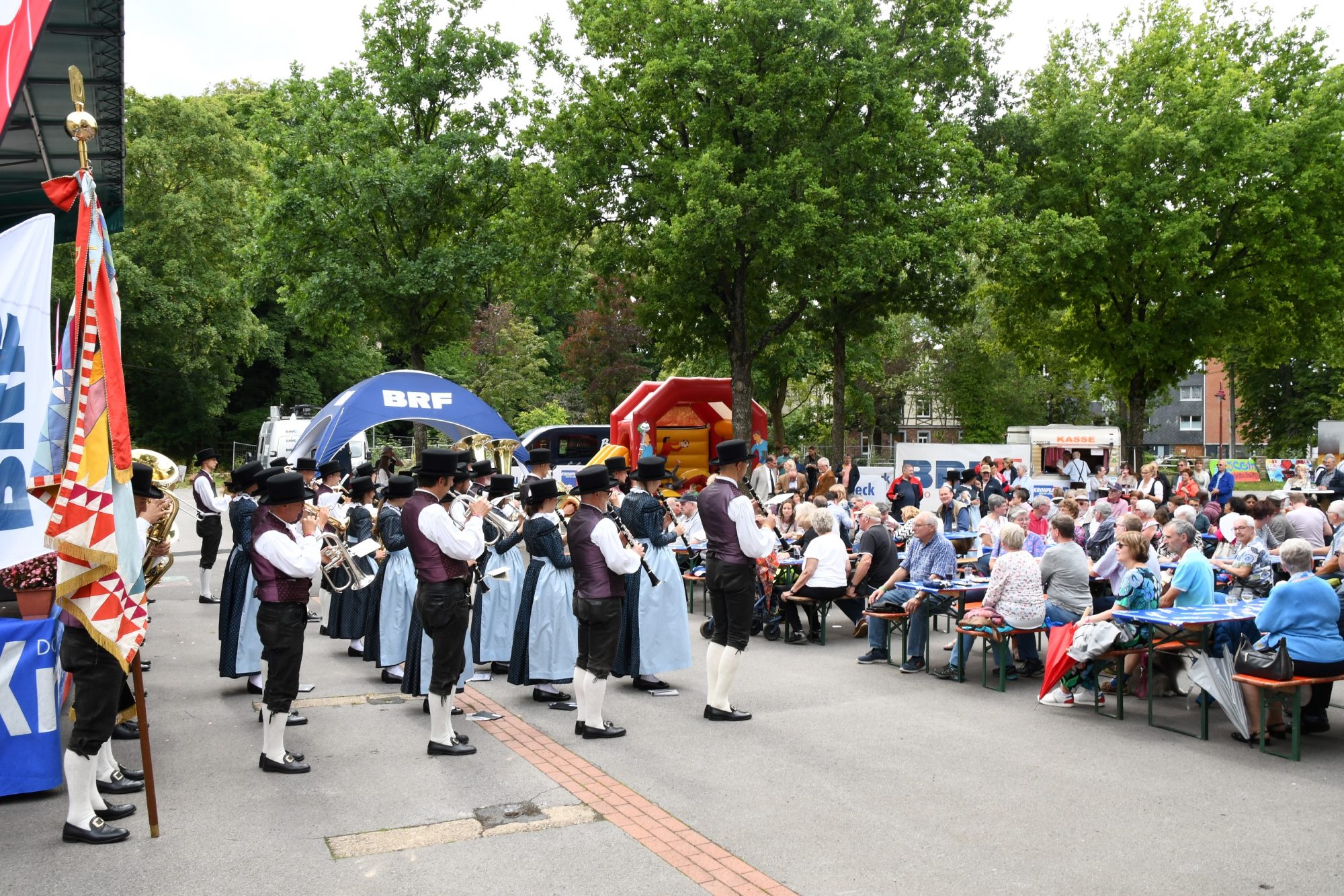 BRF2-Live-Sendung vom 41. Eupener Tirolerfest (Bild: Ralf Schaus/BRF)