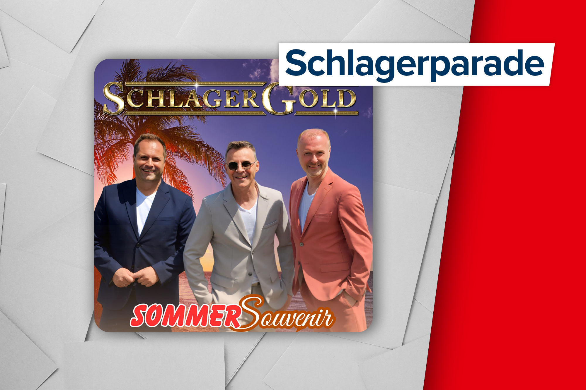 Schlagergold - Sommer-Souvenir (Cover: MCP)