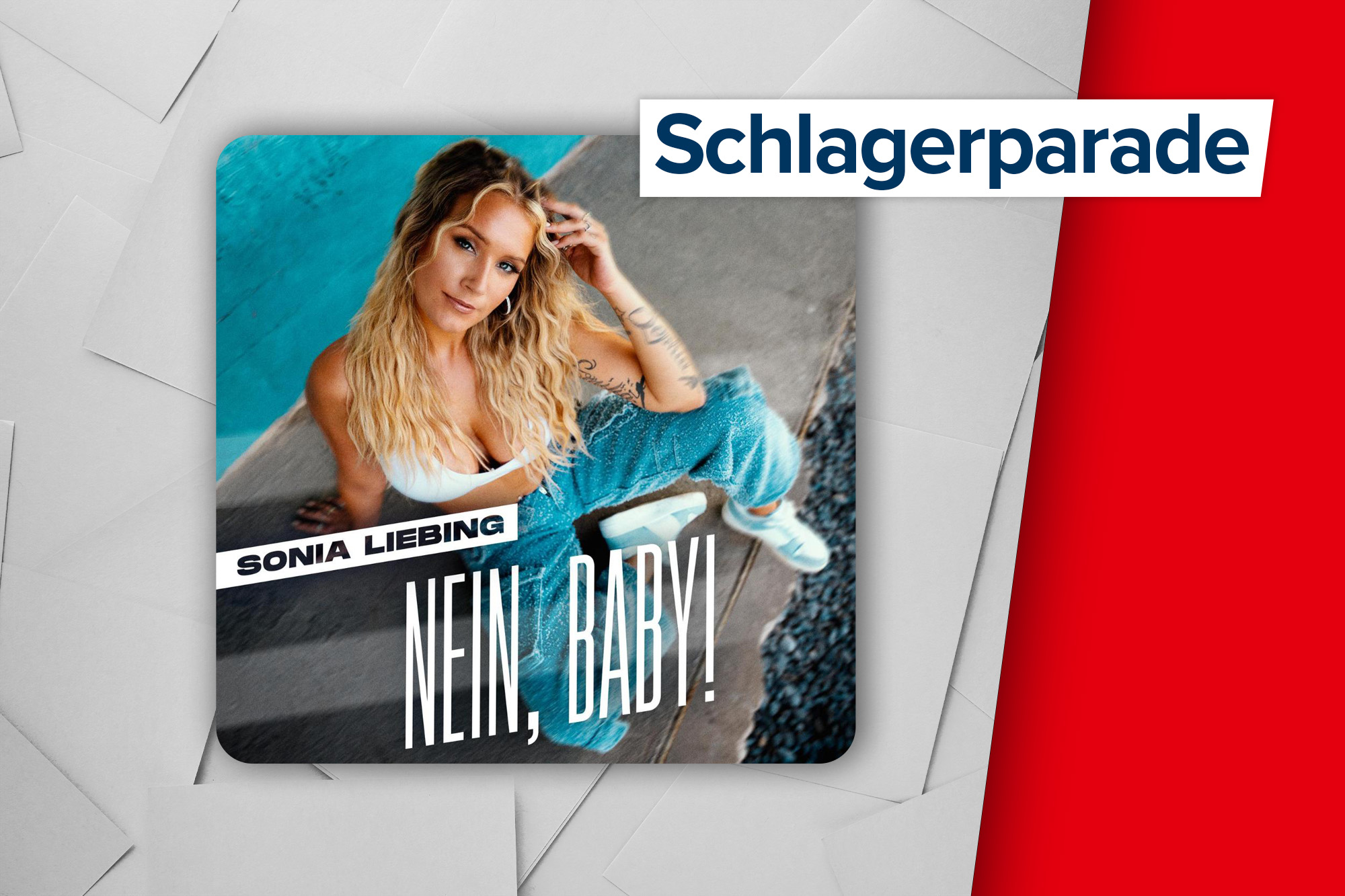 CD-Cover von Sonia Liebing: "Nein, Baby!"