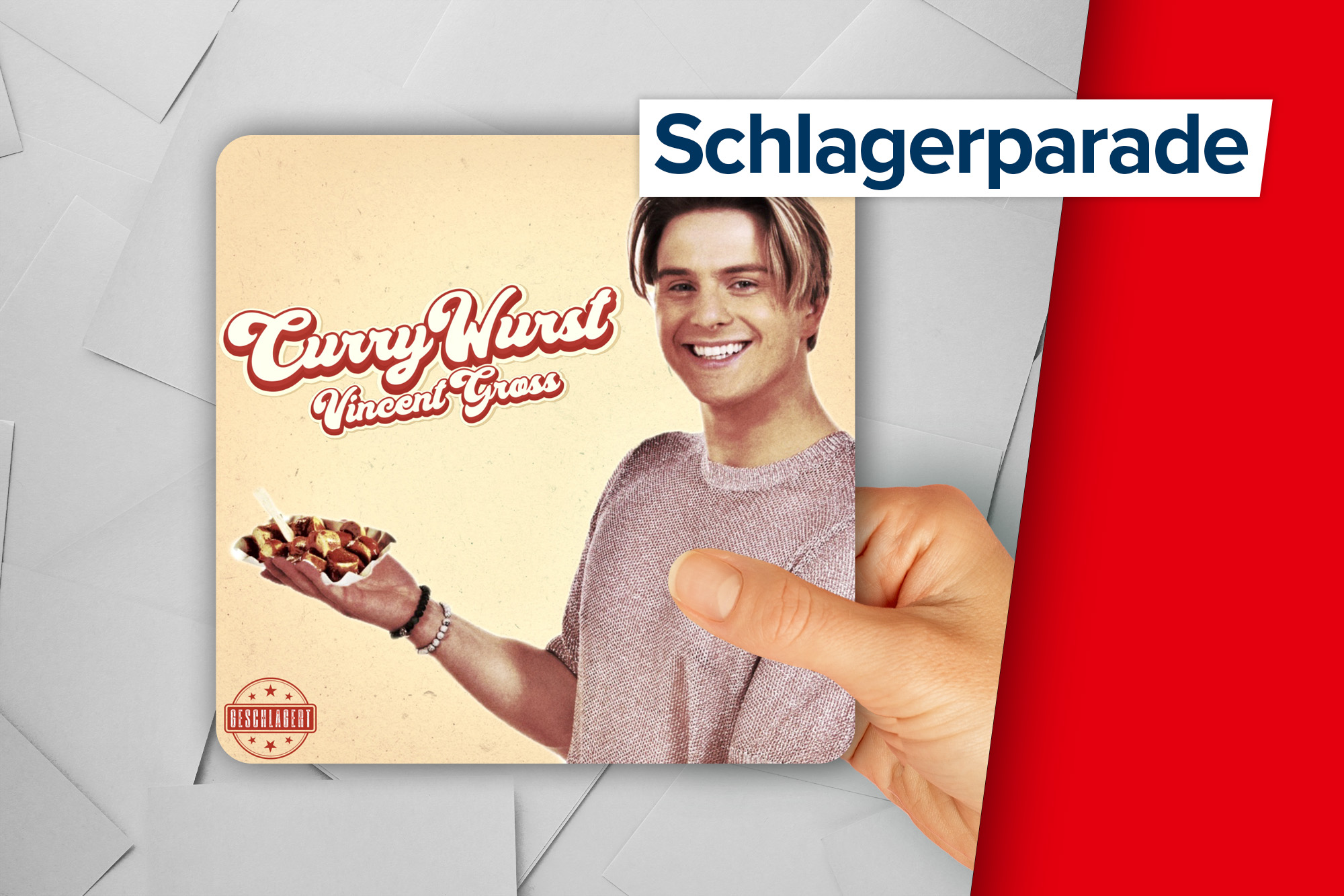 CD-Cover "Currywurst" von Vincent Gross