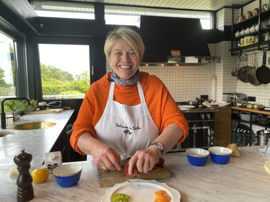 Léa Linster in ihrer Küche