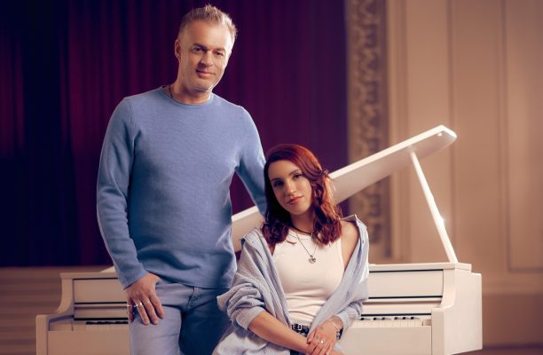 André Franke und Tochter Bella (Pressefoto: Marcel Brell)