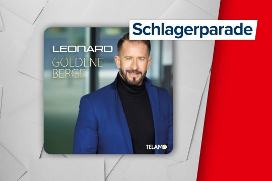 CD-Cover zu "Goldene Berge" von Leonard