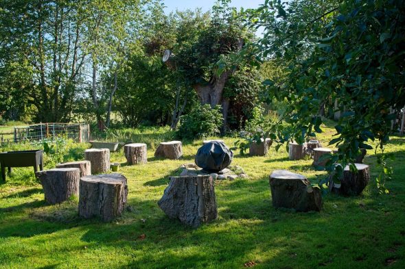 Hof Sonnenmeer Sitzplatz
