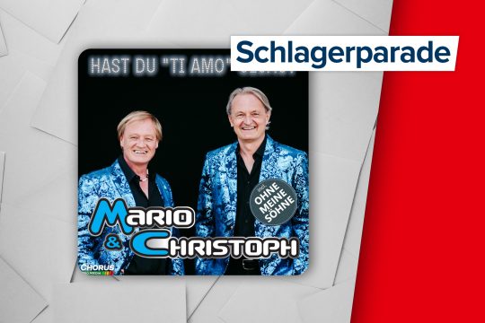 CD-Cover von "Hast du 'Ti Amo' gesagt" von Mario & Christoph