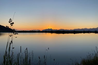 Sonnenuntergang Zirbensee ©hall-wattens.at