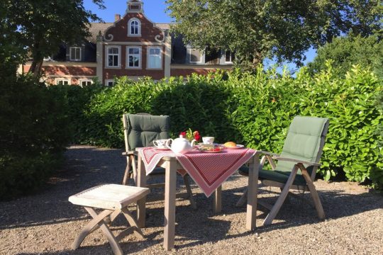 Frühstück im Freien