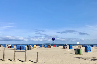 Drei Tage am Meer Strand