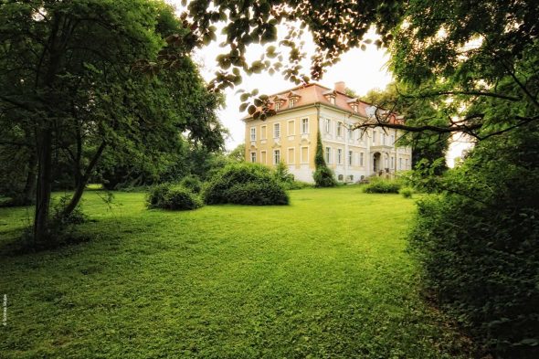 Schlosspark am Schloss Stülpe