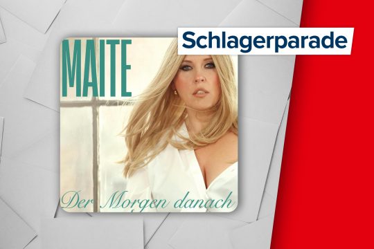 Höchster Neueinstieg in der Schlagerparade: "Der Morgen danach" von Maite Kelly
