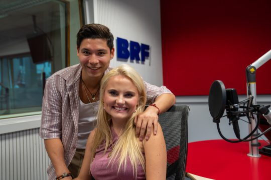Laura und Mark bei BRF2