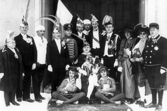 Karneval in St. Vith mit langer Tradition: Prinz Karl Margraff 1931