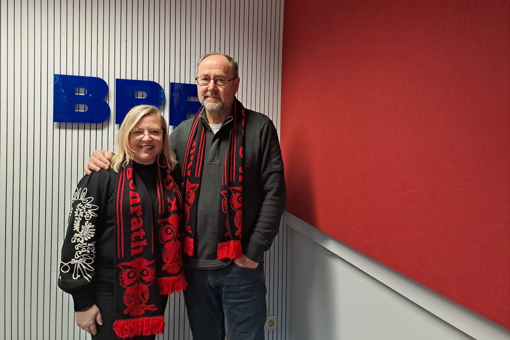 Jessica Schmetz und Herbert Langohr