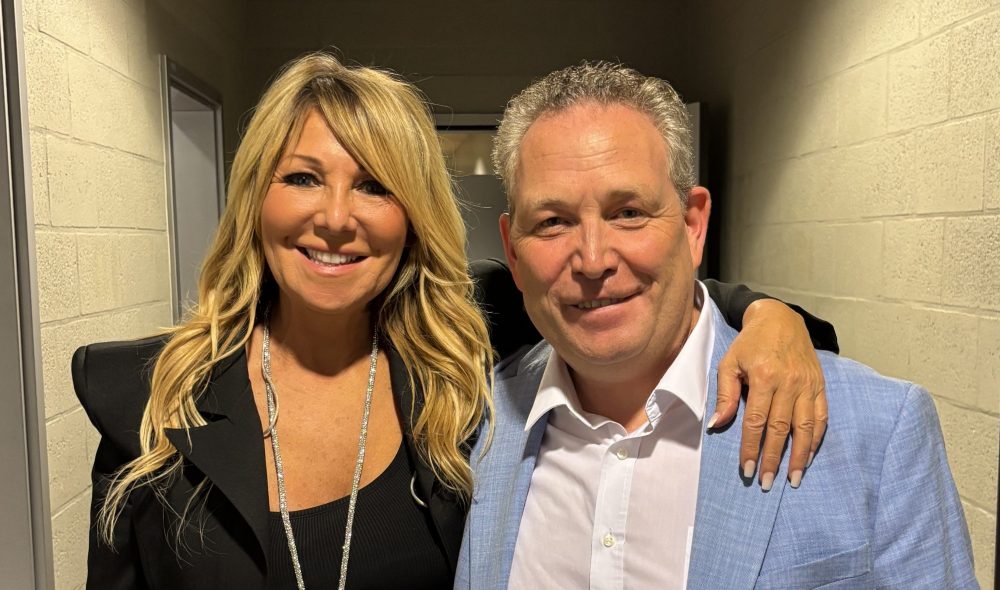 Rosanna Rocci mit BRF-Moderator Patrick Knops