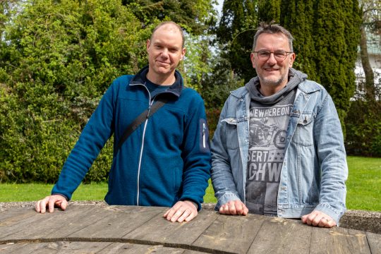 Zu Gast sind Jean-Claude Emontspohl und Christoph Heeren