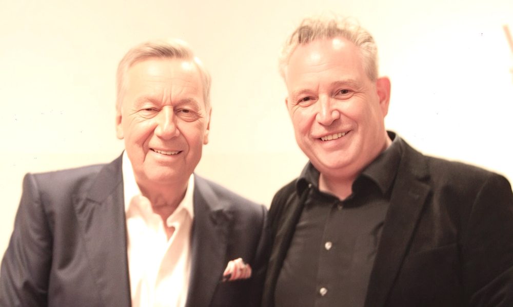 Roland Kaiser mit BRF-Moderator Patrick Knops