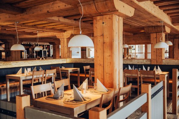 Das Restaurant im Alpenhotel Kaiserfels