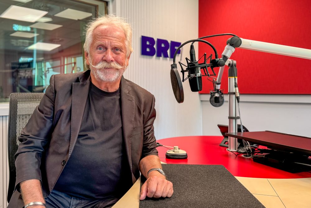 Henning Krautmacher im BRF-Studio