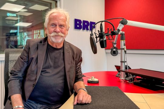 Henning Krautmacher im BRF-Studio