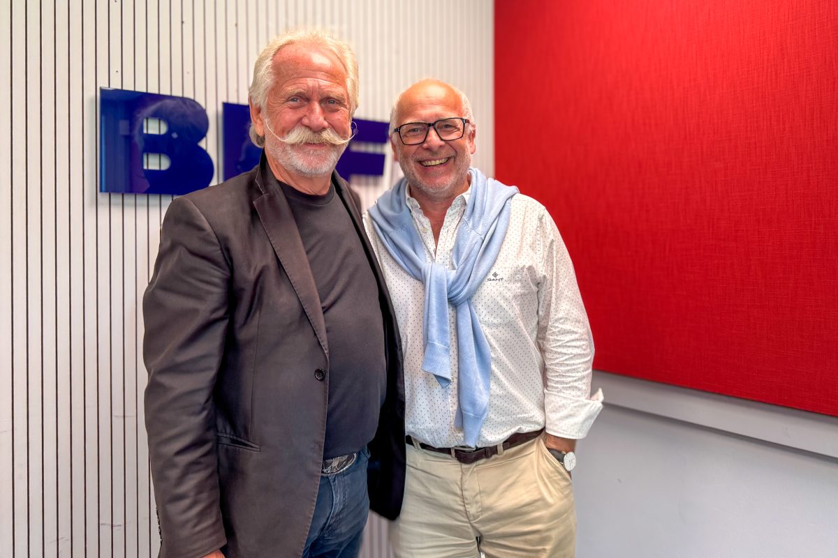 Henning Krautmacher und Horst Senker 